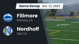 Recap: Fillmore  vs. Nordhoff  2023