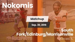 Matchup: Nokomis  vs. South Fork/Edinburg/Morrisonville  2016