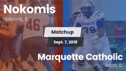 Matchup: Nokomis  vs. Marquette Catholic  2018