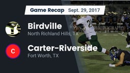 Recap: Birdville  vs. Carter-Riverside  2017