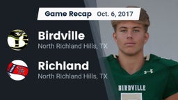 Recap: Birdville  vs. Richland  2017