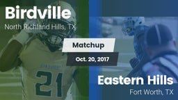 Matchup: Birdville High vs. Eastern Hills  2017