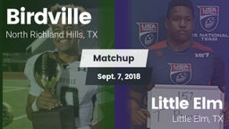 Matchup: Birdville High vs. Little Elm  2018