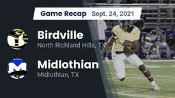 Recap: Birdville  vs. Midlothian  2021