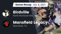 Recap: Birdville  vs. Mansfield Legacy  2021