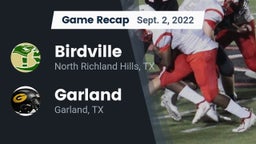 Recap: Birdville  vs. Garland  2022