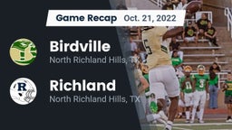 Recap: Birdville  vs. Richland  2022