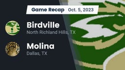 Recap: Birdville  vs. Molina  2023