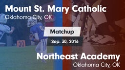 Matchup: Mount St. Mary vs. Northeast Academy 2016