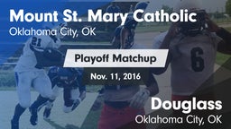 Matchup: Mount St. Mary vs. Douglass  2016