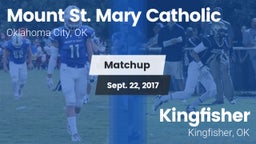 Matchup: Mount St. Mary vs. Kingfisher  2017