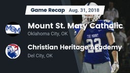 Recap: Mount St. Mary Catholic  vs. Christian Heritage Academy 2018
