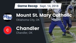 Recap: Mount St. Mary Catholic  vs. Chandler  2018