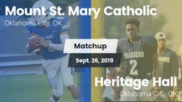 Matchup: Mount St. Mary vs. Heritage Hall  2019