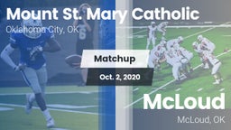 Matchup: Mount St. Mary vs. McLoud  2020