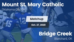 Matchup: Mount St. Mary vs. Bridge Creek  2020