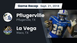 Recap: Pflugerville  vs. La Vega  2018