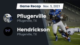 Recap: Pflugerville  vs. Hendrickson  2021