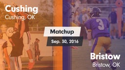 Matchup: Cushing  vs. Bristow  2016