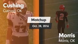 Matchup: Cushing  vs. Morris  2016