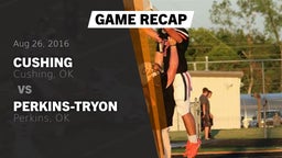 Recap: Cushing  vs. Perkins-Tryon  2016