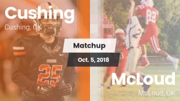 Matchup: Cushing  vs. McLoud  2018