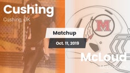 Matchup: Cushing  vs. McLoud  2019