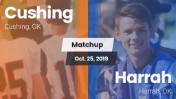 Matchup: Cushing  vs. Harrah  2019