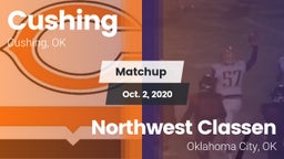 Matchup: Cushing  vs. Northwest Classen  2020