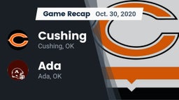 Recap: Cushing  vs. Ada  2020