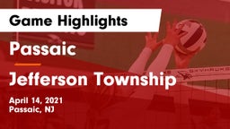 Passaic  vs Jefferson Township  Game Highlights - April 14, 2021