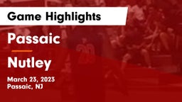 Passaic  vs Nutley   Game Highlights - March 23, 2023