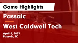 Passaic  vs West Caldwell Tech Game Highlights - April 8, 2023