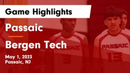 Passaic  vs Bergen Tech  Game Highlights - May 1, 2023