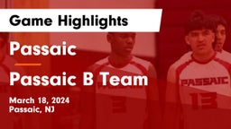 Passaic  vs Passaic B Team Game Highlights - March 18, 2024