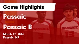 Passaic  vs Passaic B Game Highlights - March 22, 2024
