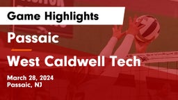 Passaic  vs West Caldwell Tech Game Highlights - March 28, 2024