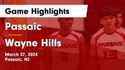 Passaic  vs Wayne Hills  Game Highlights - March 27, 2024