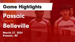 Passaic  vs Belleville  Game Highlights - March 27, 2024