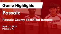 Passaic  vs Passaic County Technical Institute Game Highlights - April 12, 2024