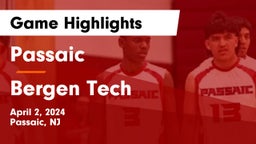 Passaic  vs Bergen Tech  Game Highlights - April 2, 2024