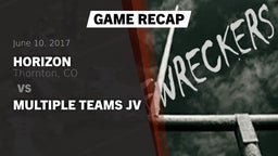 Recap: Horizon  vs. Multiple Teams JV 2017