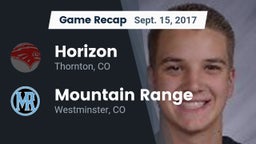Recap: Horizon  vs. Mountain Range  2017