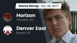 Recap: Horizon  vs. Denver East  2017