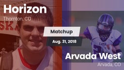 Matchup: Horizon  vs. Arvada West  2018