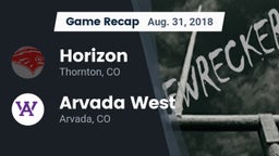 Recap: Horizon  vs. Arvada West  2018