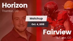 Matchup: Horizon  vs. Fairview  2018