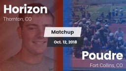 Matchup: Horizon  vs. Poudre  2018