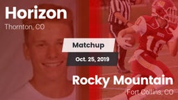 Matchup: Horizon  vs. Rocky Mountain  2019