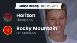 Recap: Horizon  vs. Rocky Mountain  2019